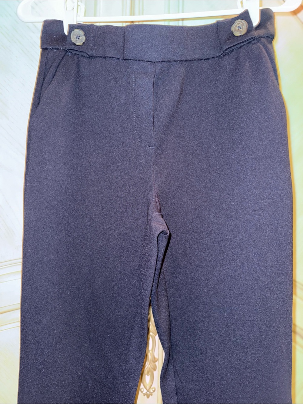Jules & Leopold navy blue Stretch Pull-On Pants, size S